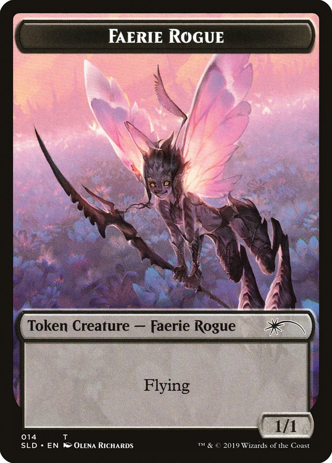 Faerie Rogue Token (014) [Secret Lair Drop Series] | Dragon's Lair Comics and Fantasy Houston TX