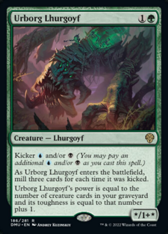 Urborg Lhurgoyf [Dominaria United] | Dragon's Lair Comics and Fantasy Houston TX