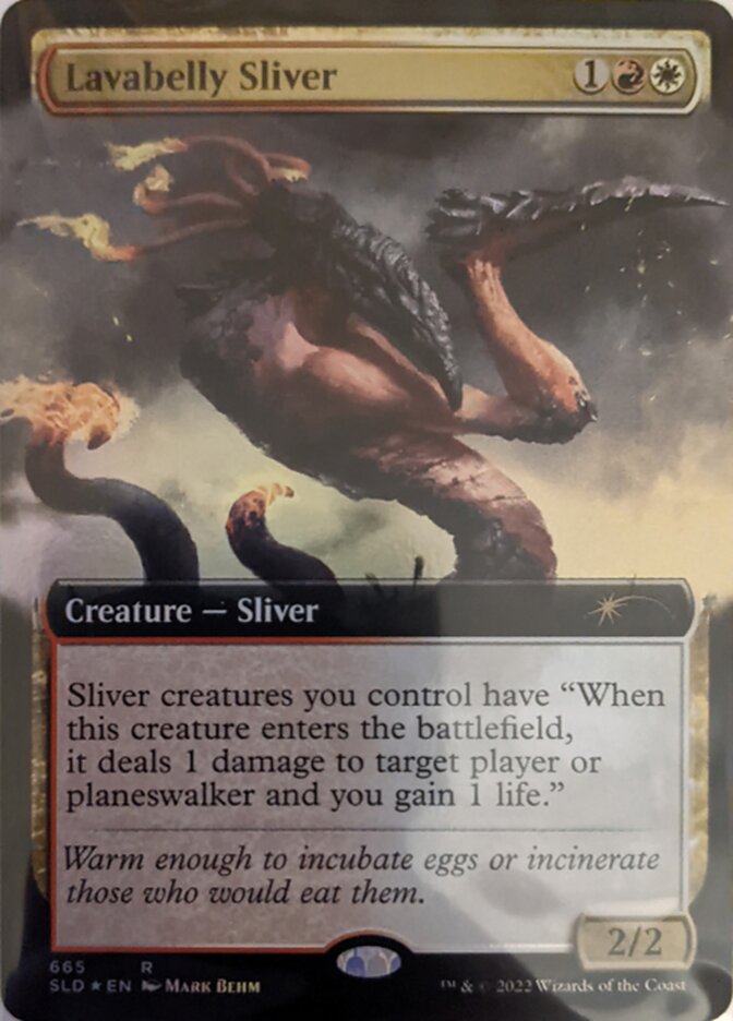 Lavabelly Sliver (Extended Art) [Secret Lair Drop Promos] | Dragon's Lair Comics and Fantasy Houston TX