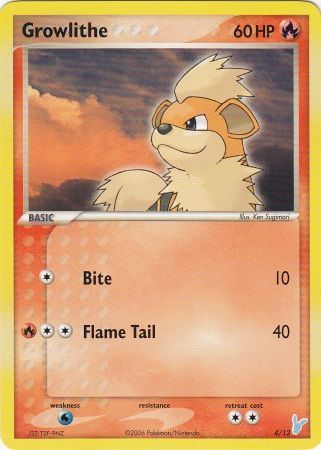 Growlithe (4/12) [EX: Trainer Kit 2 - Minun] | Dragon's Lair Comics and Fantasy Houston TX