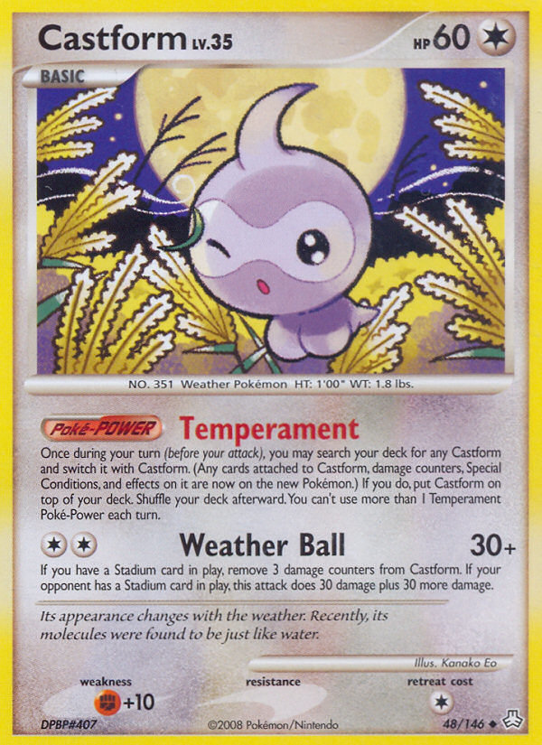 Castform (48/146) [Diamond & Pearl: Legends Awakened] | Dragon's Lair Comics and Fantasy Houston TX