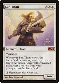 Sun Titan (M11) [Oversize Cards] | Dragon's Lair Comics and Fantasy Houston TX