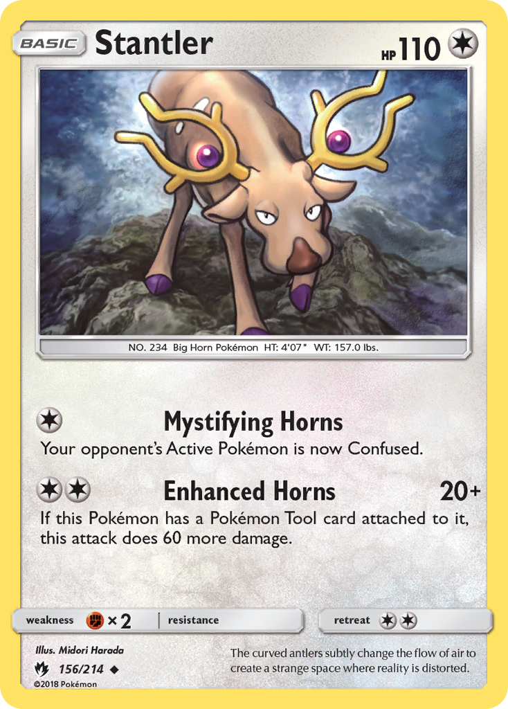 Stantler (156/214) [Sun & Moon: Lost Thunder] | Dragon's Lair Comics and Fantasy Houston TX