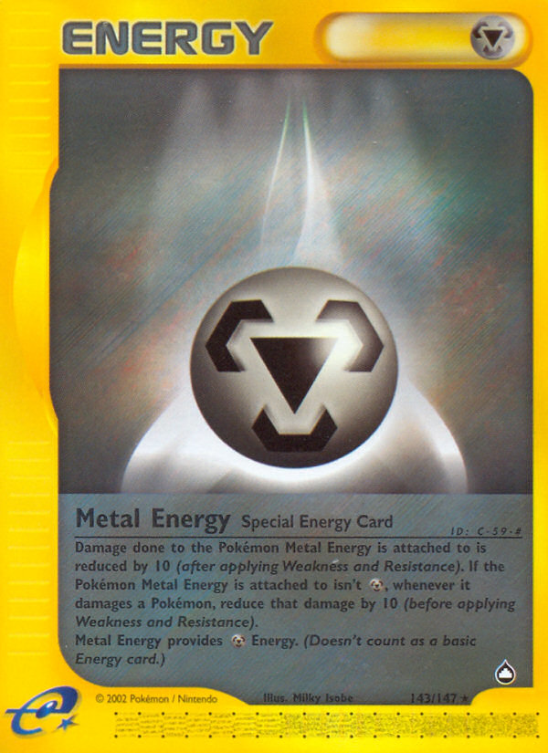 Metal Energy (143/147) [Aquapolis] | Dragon's Lair Comics and Fantasy Houston TX