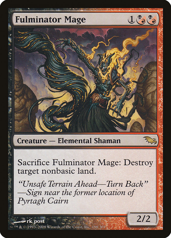 Fulminator Mage [Shadowmoor] | Dragon's Lair Comics and Fantasy Houston TX