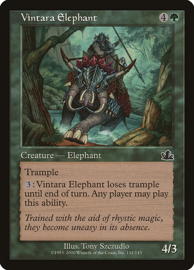 Vintara Elephant [Prophecy] | Dragon's Lair Comics and Fantasy Houston TX