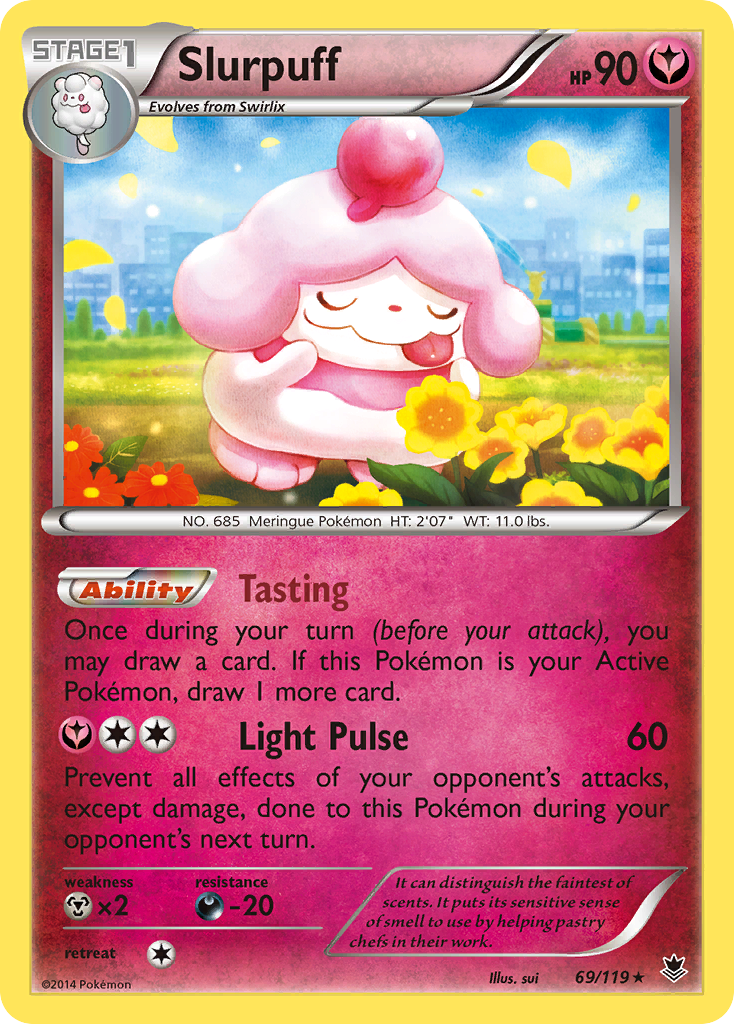 Slurpuff (69/119) [XY: Phantom Forces] | Dragon's Lair Comics and Fantasy Houston TX