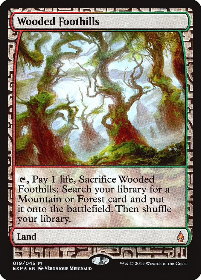 Wooded Foothills [Zendikar Expeditions] | Dragon's Lair Comics and Fantasy Houston TX