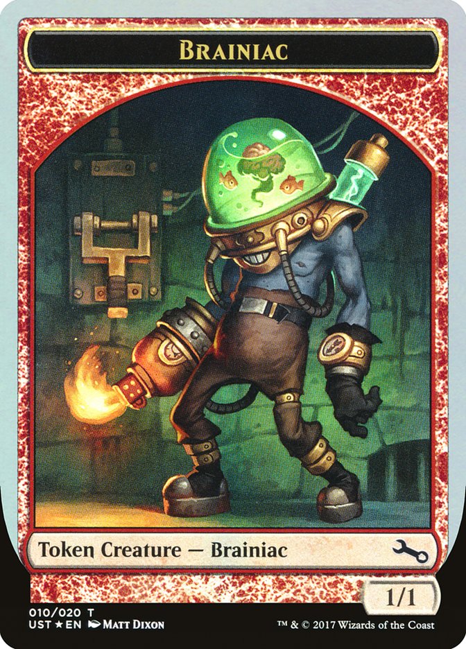 Brainiac Token [Unstable Tokens] | Dragon's Lair Comics and Fantasy Houston TX