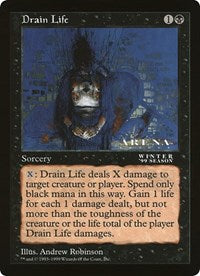 Drain Life (Oversized) [Oversize Cards] | Dragon's Lair Comics and Fantasy Houston TX