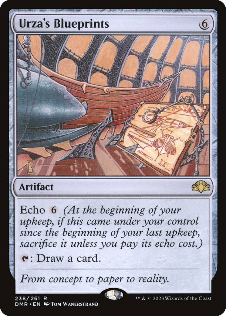 Urza's Blueprints [Dominaria Remastered] | Dragon's Lair Comics and Fantasy Houston TX