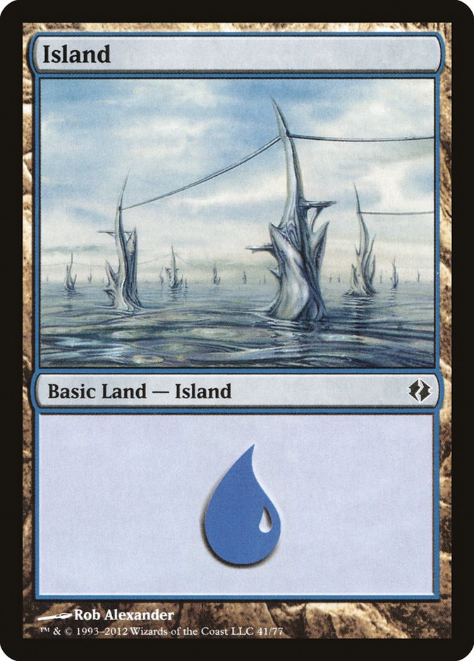 Island (41) [Duel Decks: Venser vs. Koth] | Dragon's Lair Comics and Fantasy Houston TX