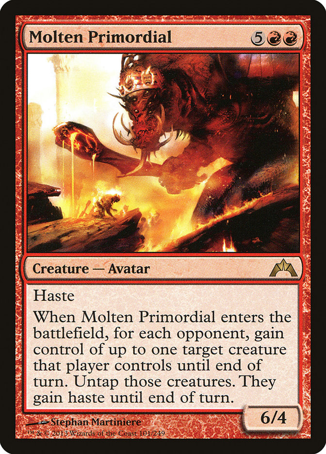 Molten Primordial [Gatecrash] | Dragon's Lair Comics and Fantasy Houston TX