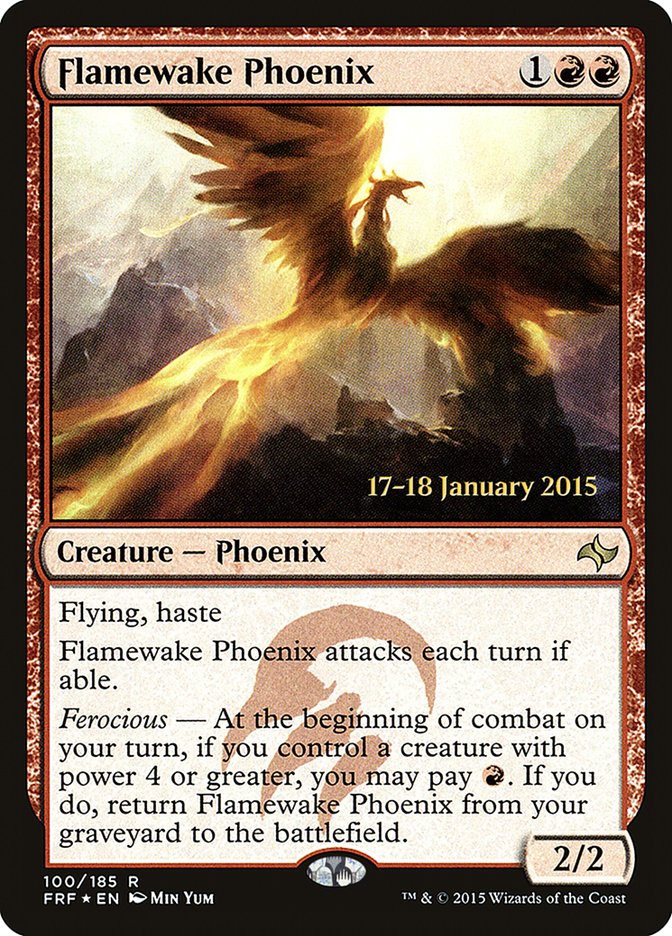 Flamewake Phoenix [Fate Reforged Prerelease Promos] | Dragon's Lair Comics and Fantasy Houston TX