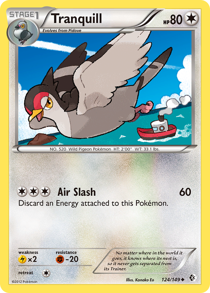 Tranquill (124/149) [Black & White: Boundaries Crossed] | Dragon's Lair Comics and Fantasy Houston TX