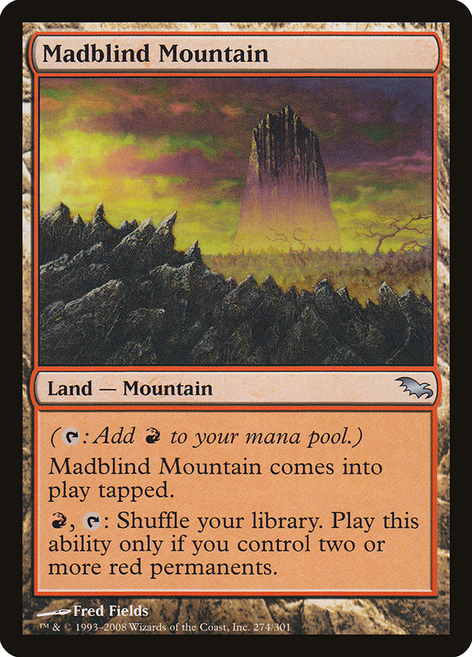 Madblind Mountain [Shadowmoor] | Dragon's Lair Comics and Fantasy Houston TX