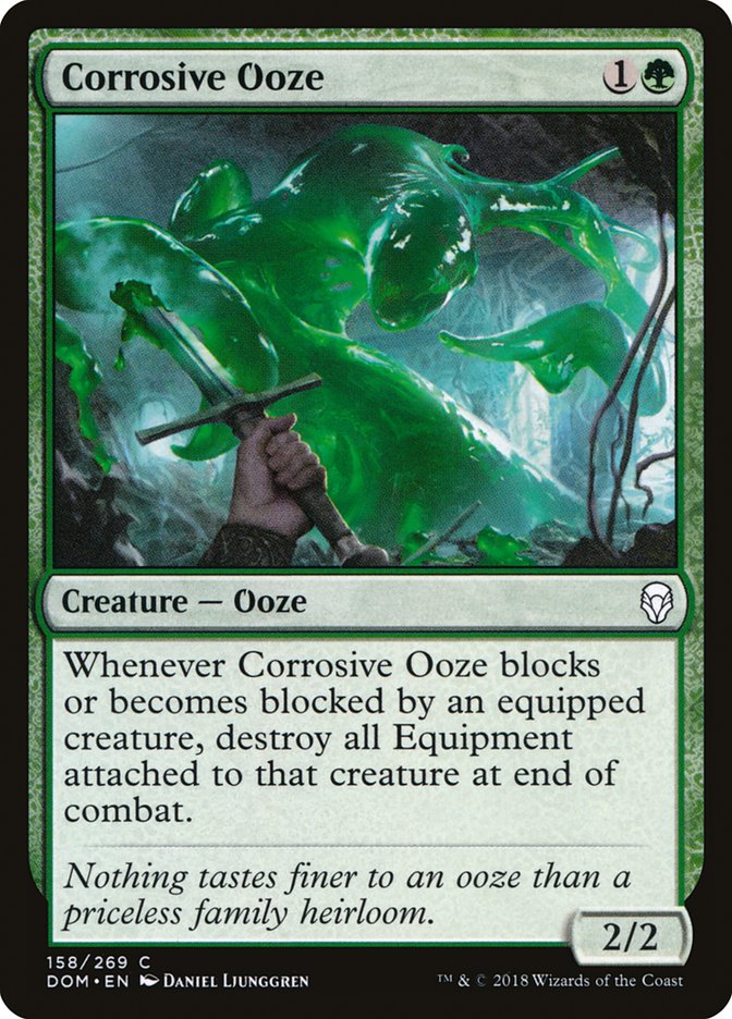 Corrosive Ooze [Dominaria] | Dragon's Lair Comics and Fantasy Houston TX