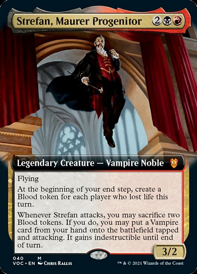 Strefan, Maurer Progenitor (Extended Art) [Innistrad: Crimson Vow Commander] | Dragon's Lair Comics and Fantasy Houston TX