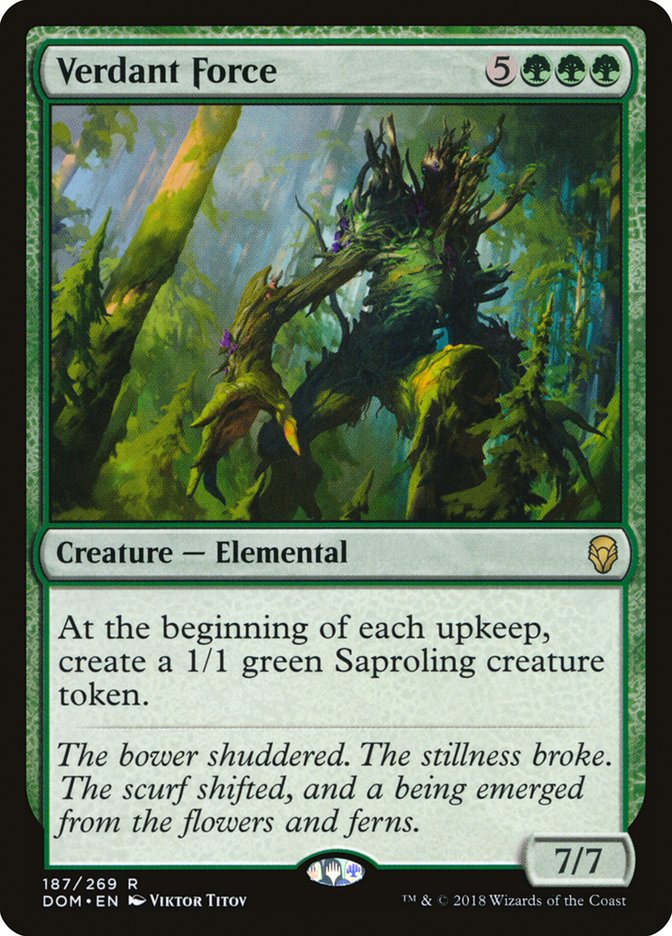 Verdant Force [Dominaria] | Dragon's Lair Comics and Fantasy Houston TX