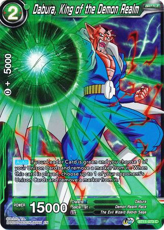 Dabura, King of the Demon Realm (BT11-073) [Vermilion Bloodline 2nd Edition] | Dragon's Lair Comics and Fantasy Houston TX