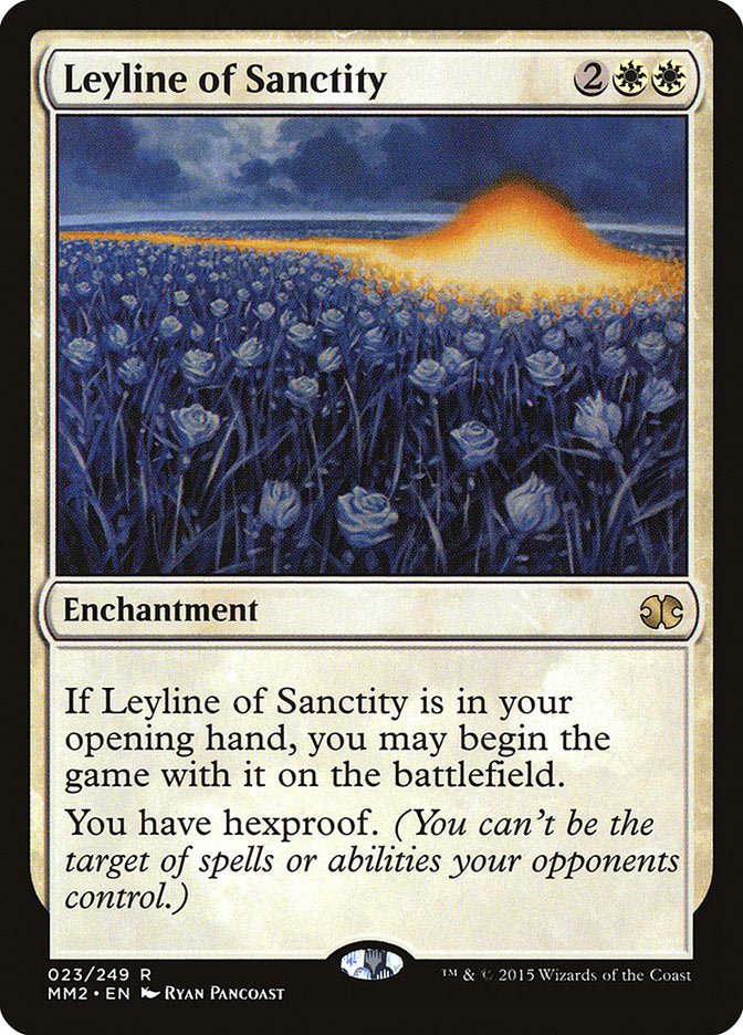 Leyline of Sanctity [Modern Masters 2015] | Dragon's Lair Comics and Fantasy Houston TX