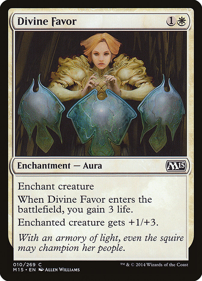 Divine Favor [Magic 2015] | Dragon's Lair Comics and Fantasy Houston TX