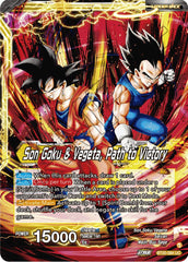 SS Vegito // Son Goku & Vegeta, Path to Victory (BT20-084) [Power Absorbed] | Dragon's Lair Comics and Fantasy Houston TX