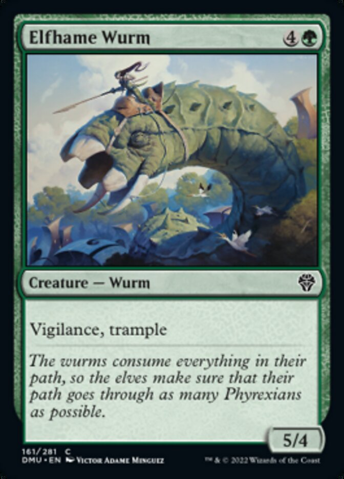 Elfhame Wurm [Dominaria United] | Dragon's Lair Comics and Fantasy Houston TX