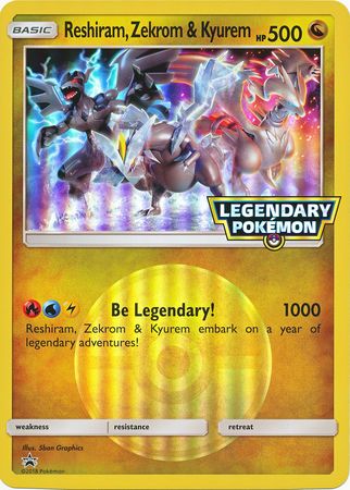 Reshiram, Zekrom & Kyurem (Jumbo Card) [Miscellaneous Cards] | Dragon's Lair Comics and Fantasy Houston TX