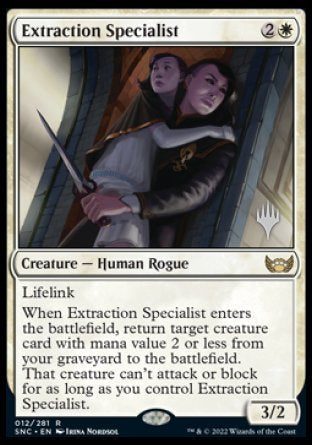 Extraction Specialist (Promo Pack) [Streets of New Capenna Promos] | Dragon's Lair Comics and Fantasy Houston TX