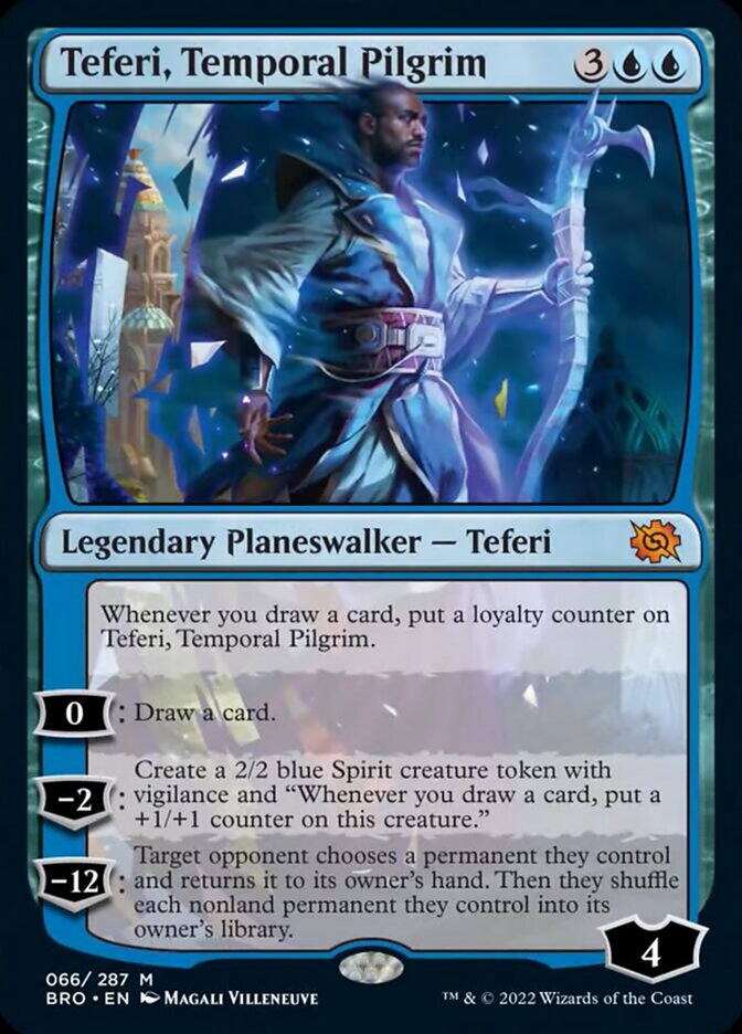 Teferi, Temporal Pilgrim [The Brothers' War] | Dragon's Lair Comics and Fantasy Houston TX