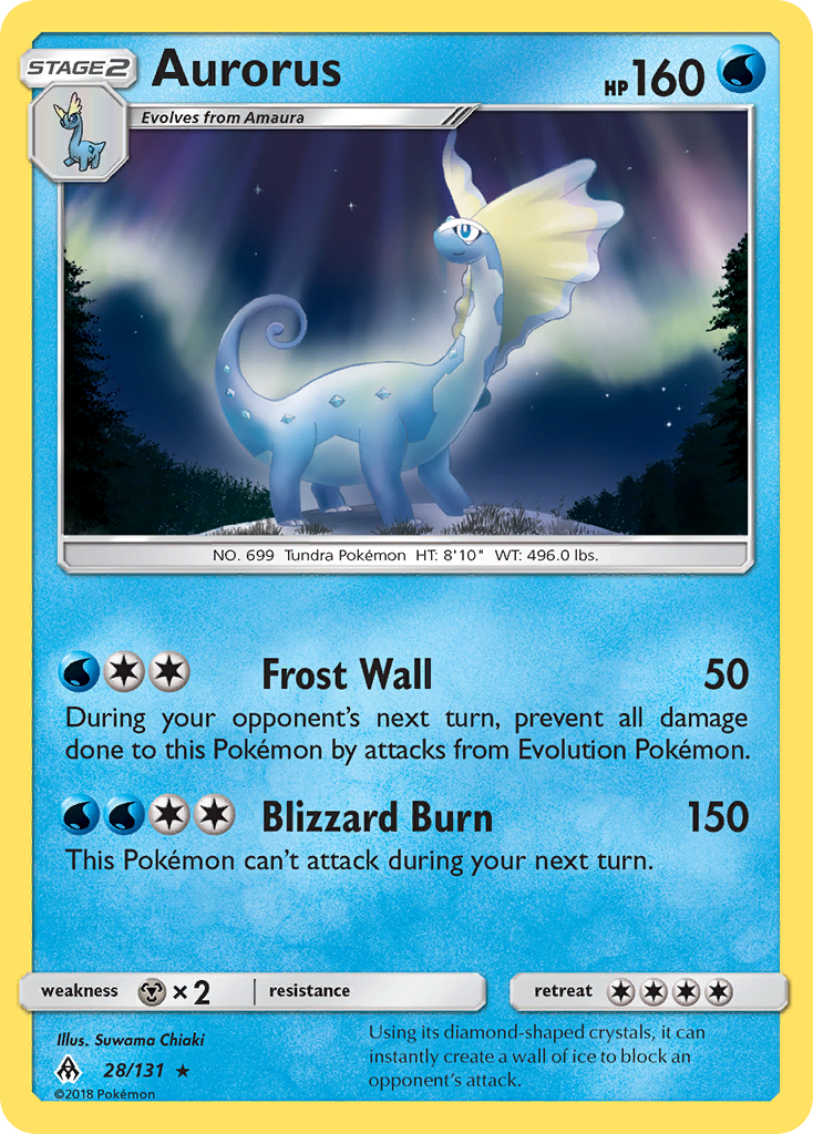 Aurorus (28/131) [Sun & Moon: Forbidden Light] | Dragon's Lair Comics and Fantasy Houston TX