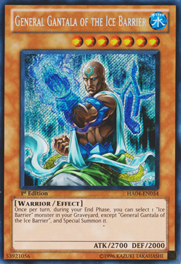 General Gantala of the Ice Barrier [HA04-EN054] Secret Rare | Dragon's Lair Comics and Fantasy Houston TX