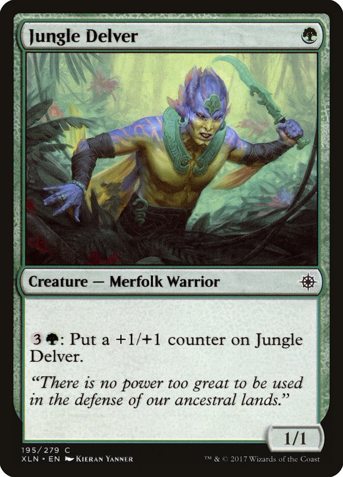 Jungle Delver [Ixalan] | Dragon's Lair Comics and Fantasy Houston TX