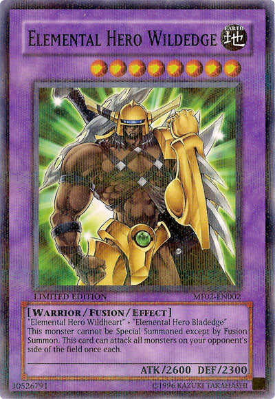 Elemental Hero Wildedge [MF02-EN002] Rare | Dragon's Lair Comics and Fantasy Houston TX