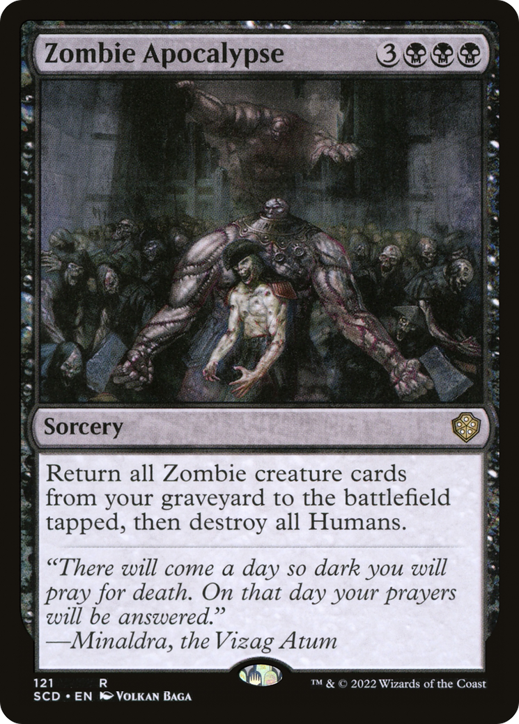 Zombie Apocalypse [Starter Commander Decks] | Dragon's Lair Comics and Fantasy Houston TX