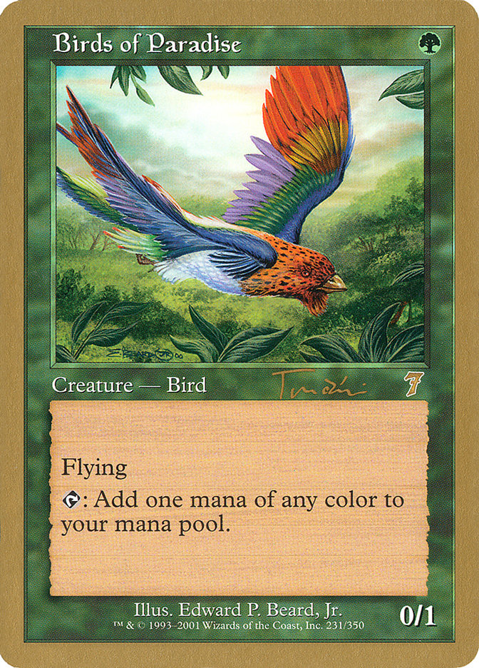 Birds of Paradise (Jan Tomcani) [World Championship Decks 2001] | Dragon's Lair Comics and Fantasy Houston TX