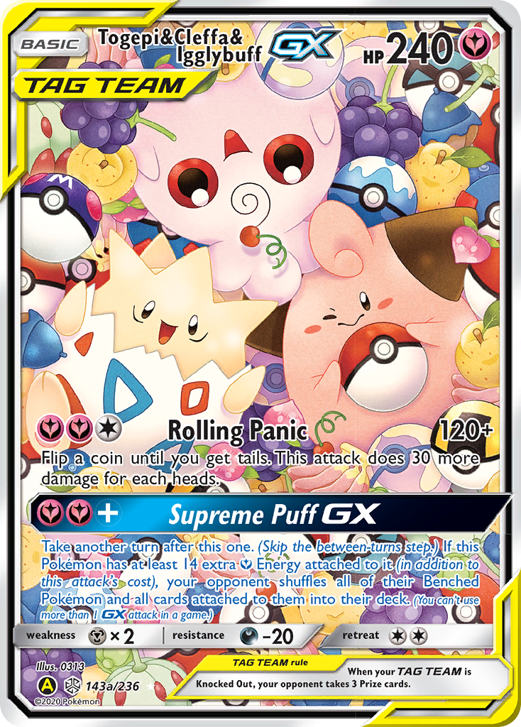 Togepi & Cleffa & Igglybuff GX (143a/236) [Alternate Art Promos] | Dragon's Lair Comics and Fantasy Houston TX