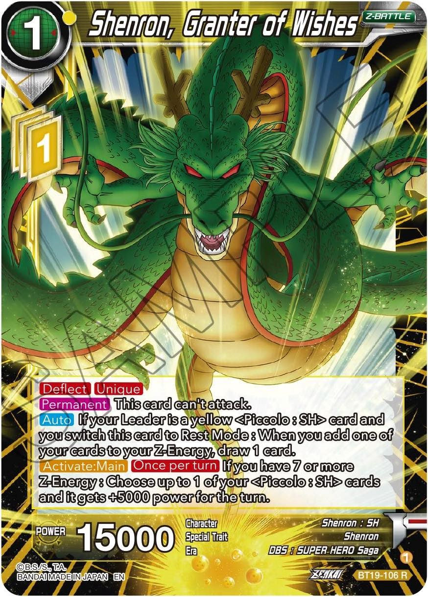 Shenron, Granter of Wishes (BT19-106) [Fighter's Ambition] | Dragon's Lair Comics and Fantasy Houston TX