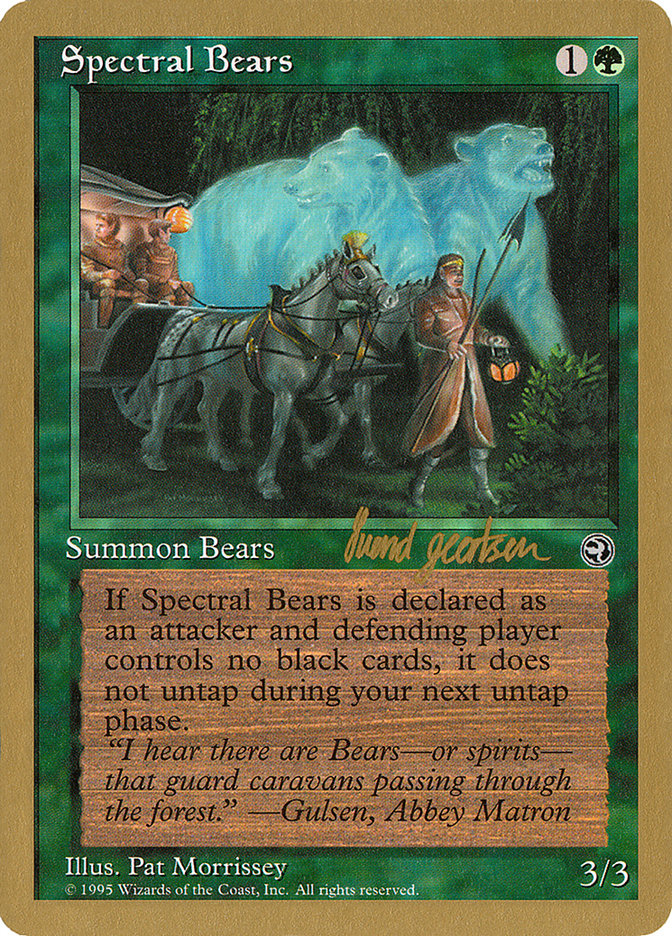 Spectral Bears (Svend Geertsen) [World Championship Decks 1997] | Dragon's Lair Comics and Fantasy Houston TX