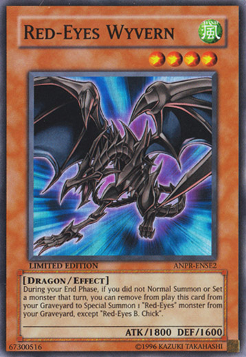 Red-Eyes Wyvern [ANPR-ENSE2] Super Rare | Dragon's Lair Comics and Fantasy Houston TX