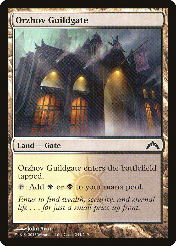 Orzhov Guildgate [Gatecrash] | Dragon's Lair Comics and Fantasy Houston TX