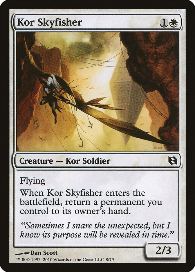 Kor Skyfisher [Duel Decks: Elspeth vs. Tezzeret] | Dragon's Lair Comics and Fantasy Houston TX