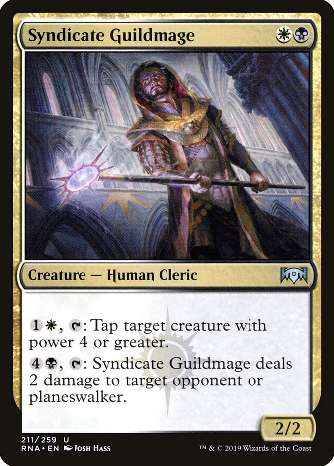 Syndicate Guildmage [Ravnica Allegiance] | Dragon's Lair Comics and Fantasy Houston TX