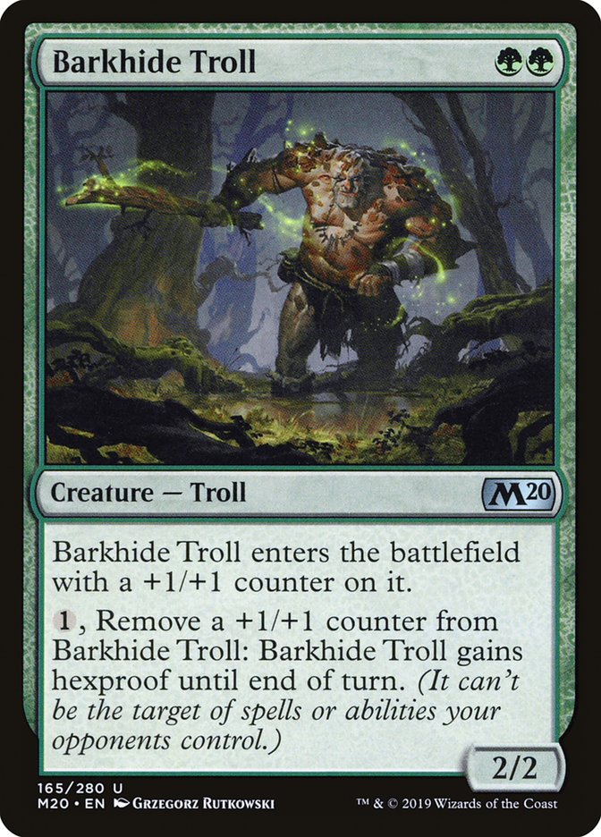 Barkhide Troll [Core Set 2020] | Dragon's Lair Comics and Fantasy Houston TX