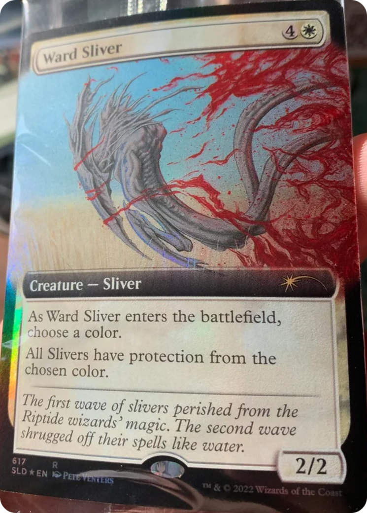 Ward Sliver (Extended Art) [Secret Lair Drop Promos] | Dragon's Lair Comics and Fantasy Houston TX