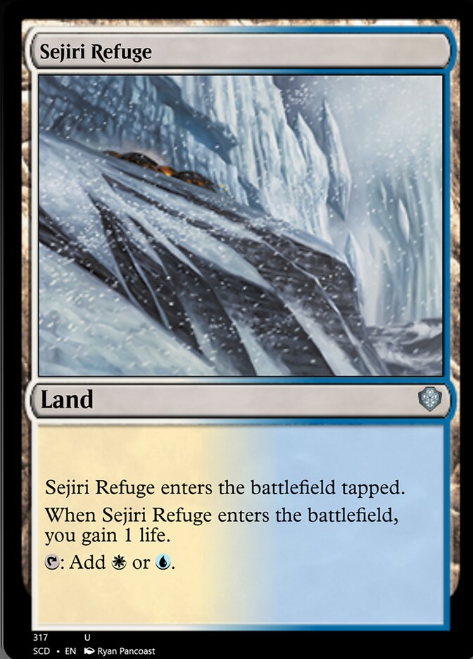 Sejiri Refuge [Starter Commander Decks] | Dragon's Lair Comics and Fantasy Houston TX