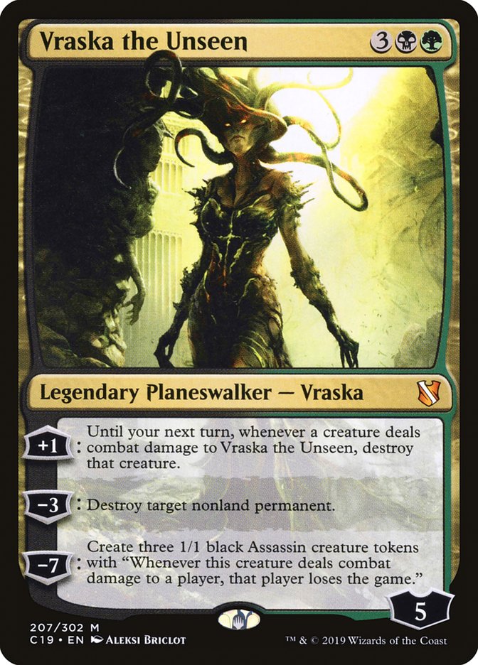 Vraska the Unseen [Commander 2019] | Dragon's Lair Comics and Fantasy Houston TX