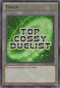 Top Ranked COSSY Duelist Token (Green) [TKN4-EN004] Ultra Rare | Dragon's Lair Comics and Fantasy Houston TX