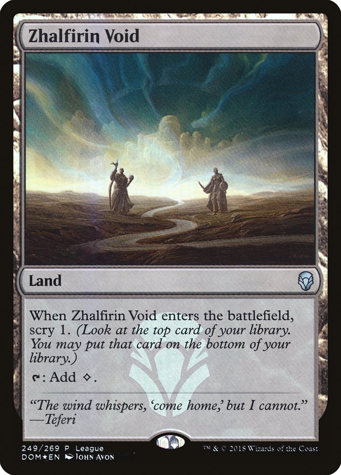 Zhalfirin Void (League) [Dominaria Promos] | Dragon's Lair Comics and Fantasy Houston TX